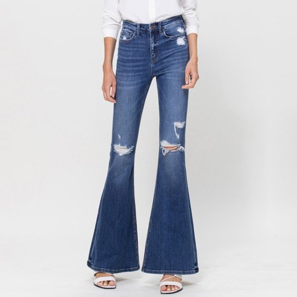 *NEW* Flying Monkey High-Rise Super Flare Jeans - Picture 10 of 10
